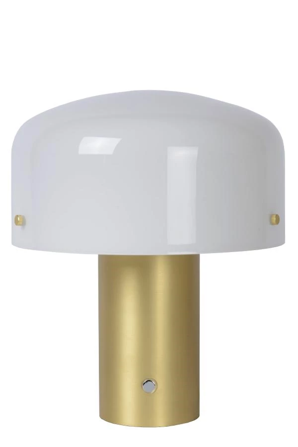 Lucide TIMON - Table lamp - 1xE27 - 3 StepDim - Matt Gold / Brass - off